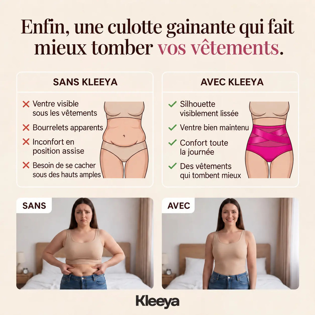 Culotte sculptante Kleeya