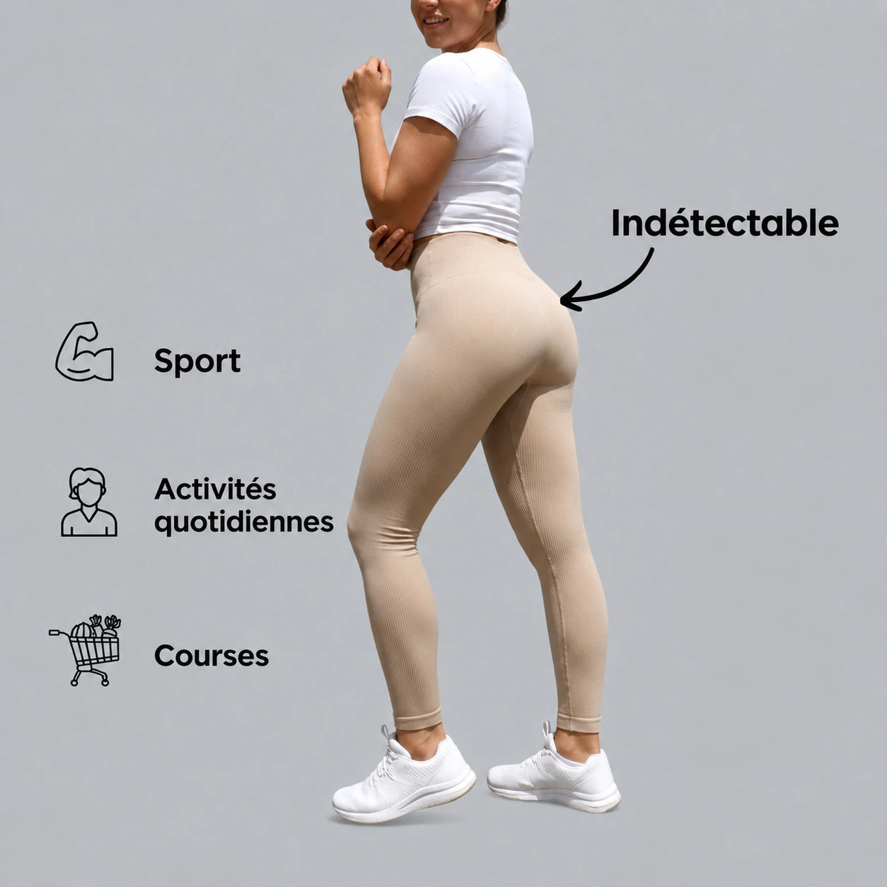 Kleeya™ String Anti-Marques Invisible