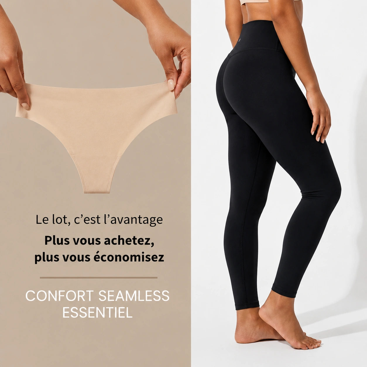 Kleeya™ String Anti-Marques Invisible