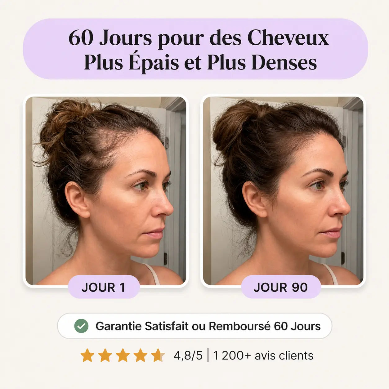 Kleeya™ Sérum Coréen Pousse & Densité