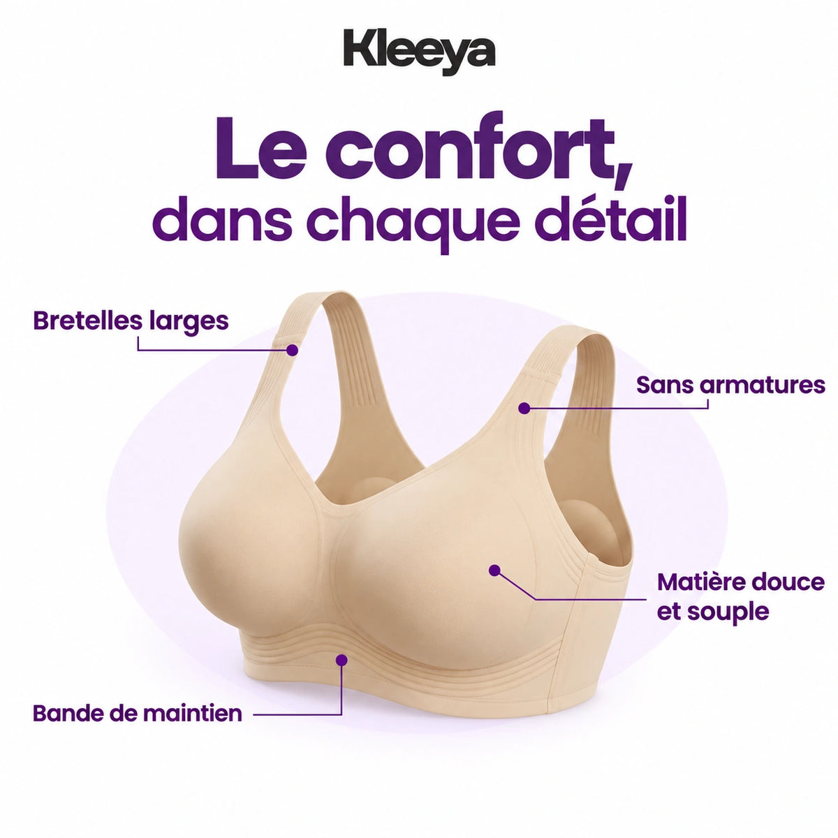 Soutien Gorge Invisible Kleeya